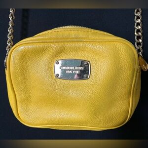 Michael Kors Mustard Yellow Crossbody Bag